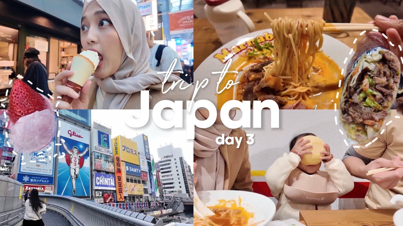 Kulineran di Dotonbori, Osaka | Japan Trip Day 3