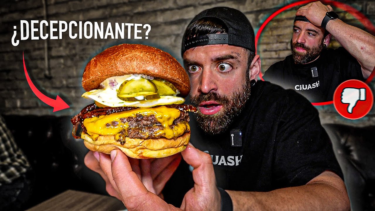 ME DECEPCIONA LA MEJOR HAMBURGUESA del MUNDO 🥲 (según dicen los influencers...)