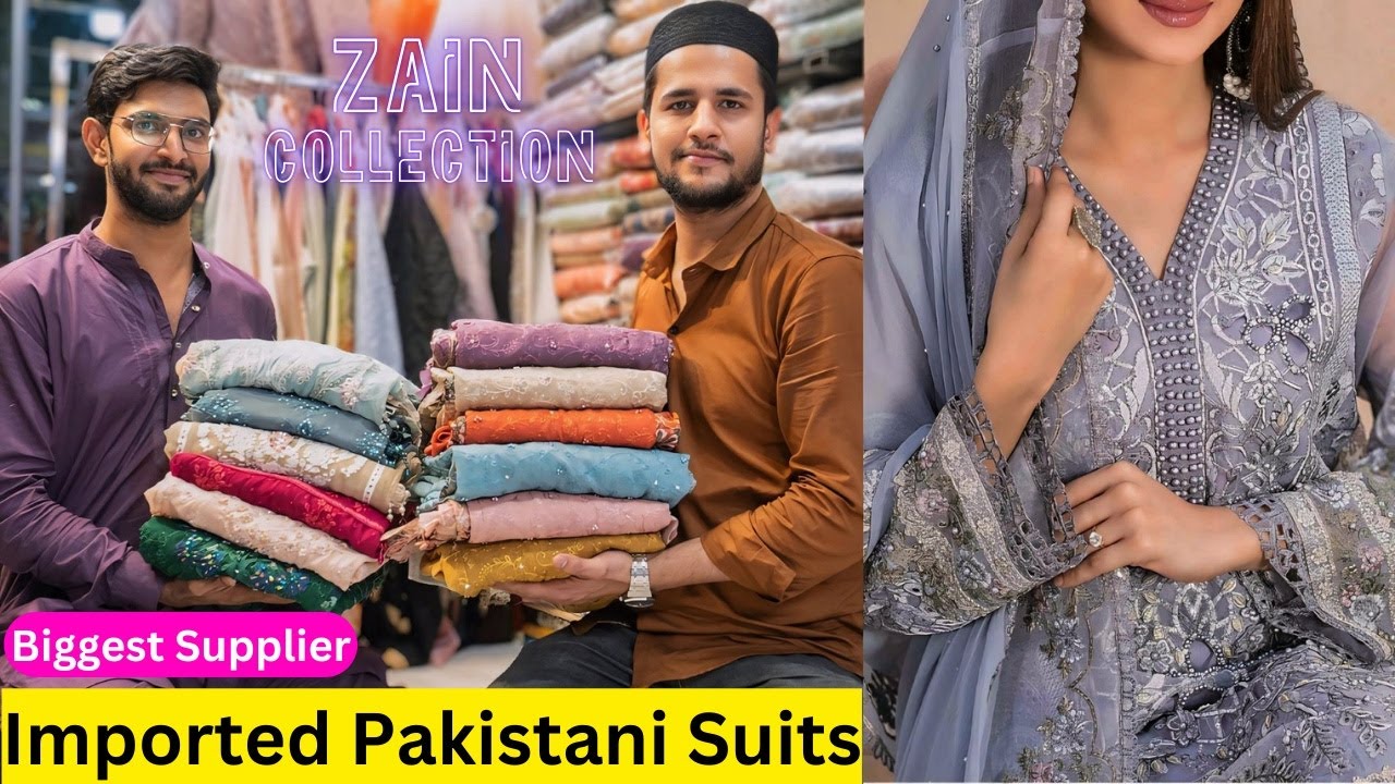 Original Branded Pakistani Suits from Biggest Supplier of Delhi | Zain Collection ||