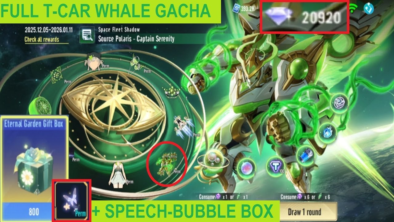 Возвращение гачи с китами - скин EXA Captain Serenity + подарочный набор с речевым пузырем 【Garen...