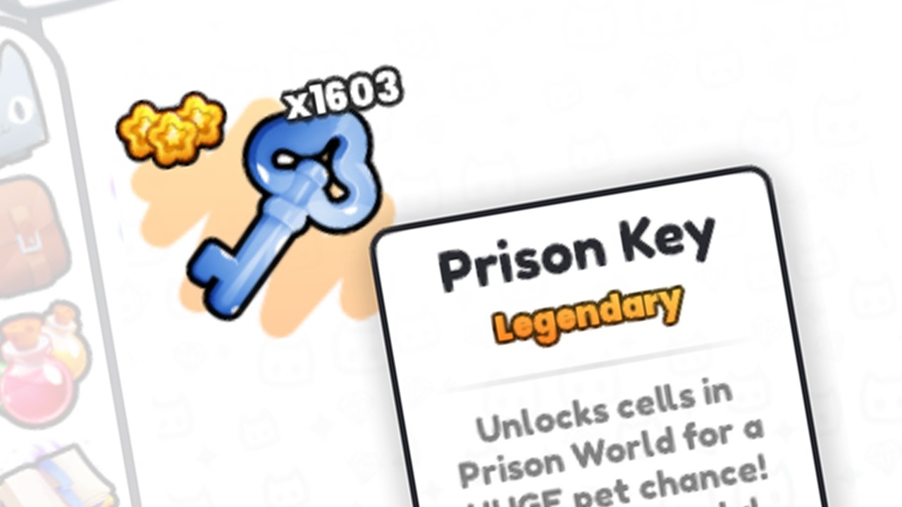 I used 1,000 Prison Keys for the Huge Prison Cat