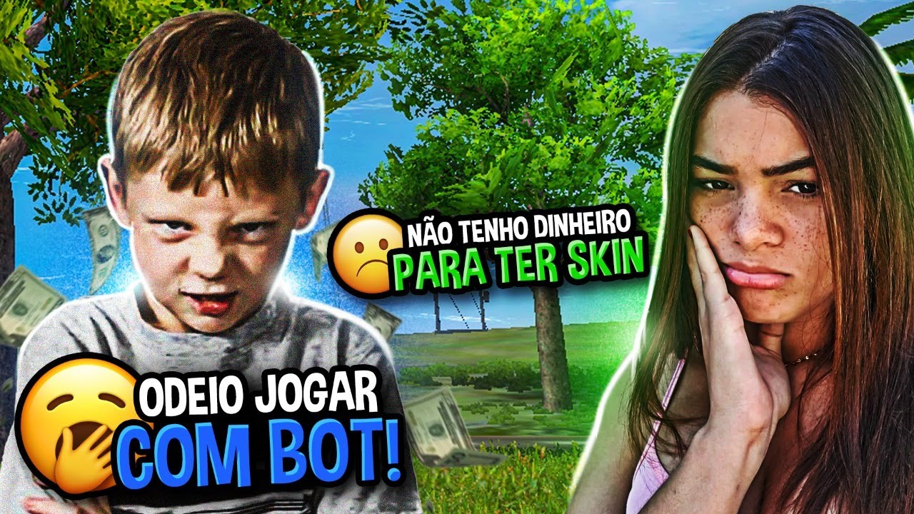 FINGI SER POBRE E ENCONTREI UMA CRIAN&Ccedil;A RICA DESUMILDE NO FREE FIRE