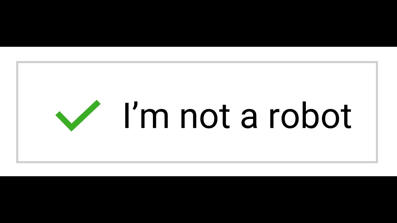 I'm not a robot | Nina Whiteman VIDEO only