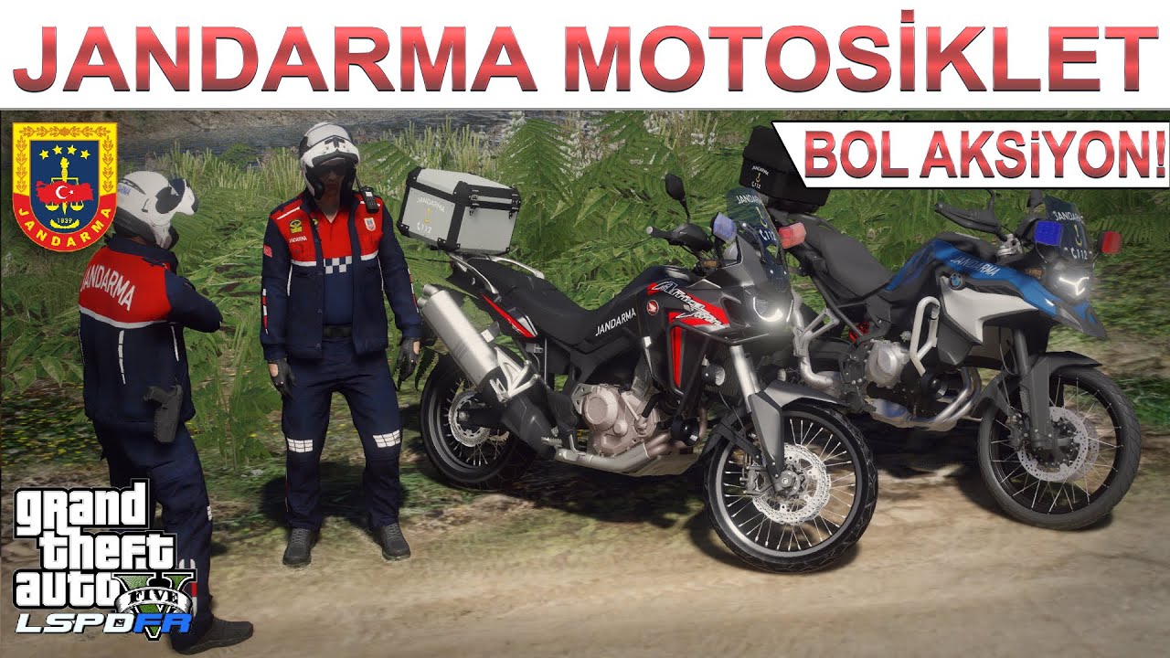 JANDARMA MOTOSİKLETLİ ASAYİŞ | AFRİCA TWİN & F850 GS | LSPDFR
