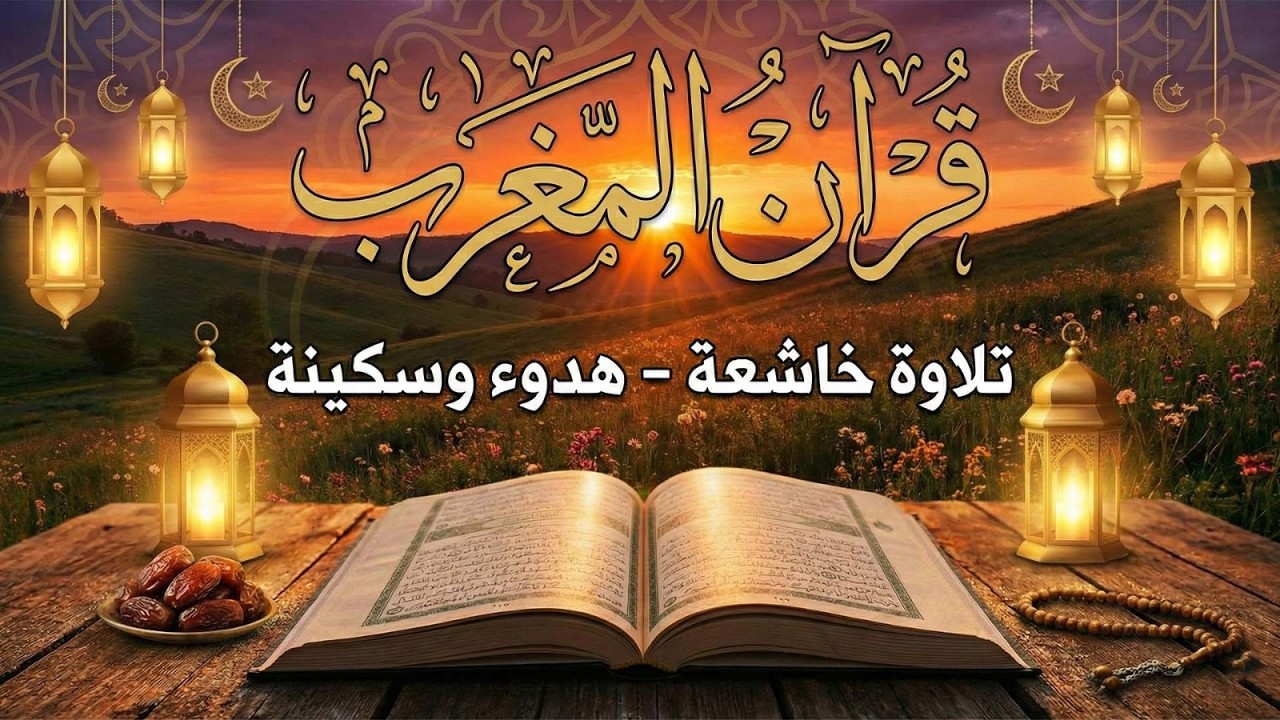 بث مباشر قرآن المغرب 🌙 أول يوم رمضان | ما تيسر من سورة غافر بصوت محمد عمران