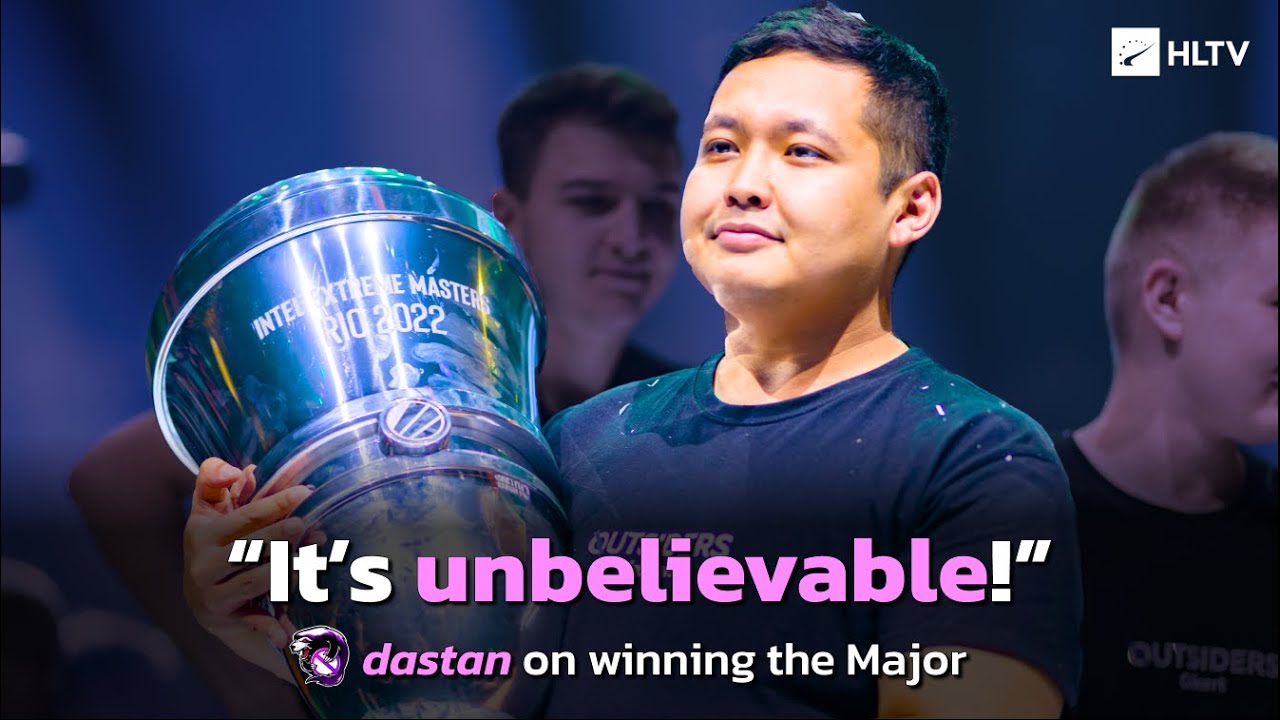 dastan emotional after winning Rio Major: 