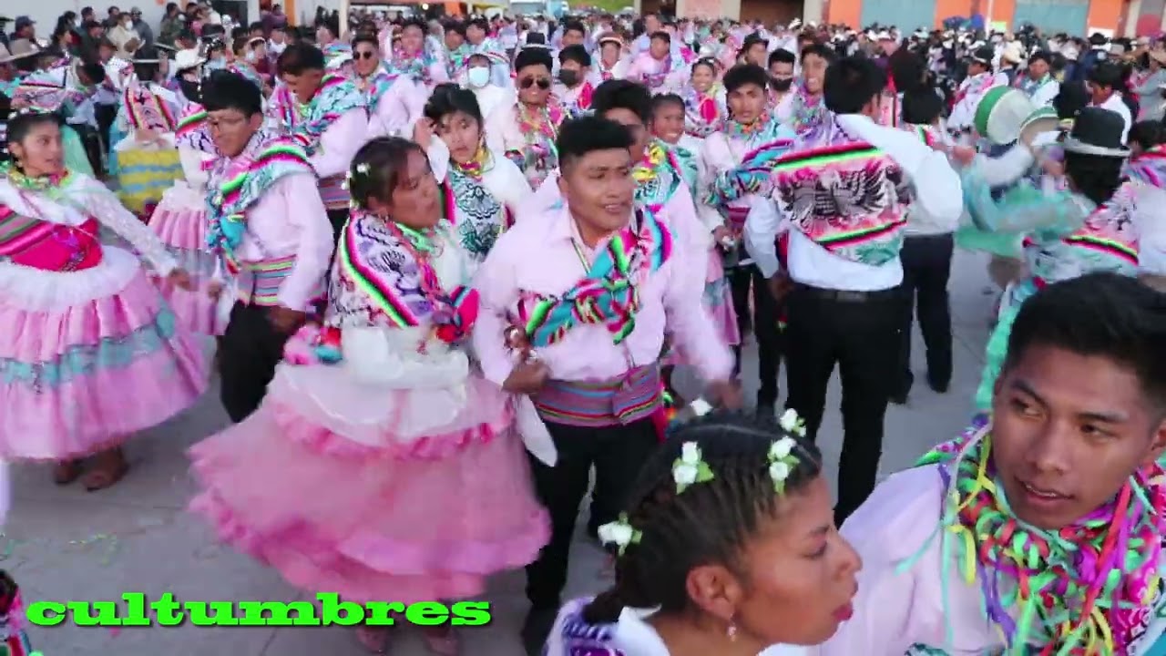 carnaval UNICACHI 2022 con la danza luriguayos / BARRIO MARCAJA / carnaval de yunguyo 2022 peru