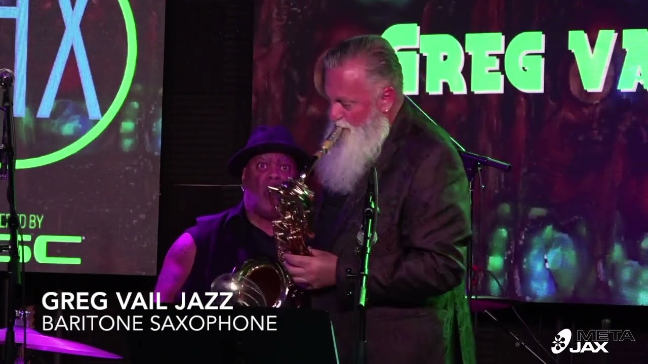 Greg Vail Jazz, Sugar, Bari Sax, Baritone Saxophone live from Campus Jax Jazz