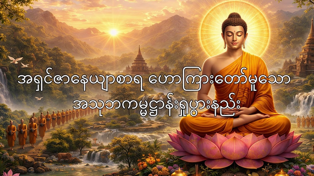 အရှင်ဇာနေယျာစာရ ဟောကြားတော်မူသော အသုဘကမ္မဋ္ဌာန်းရှုပွားနည်း