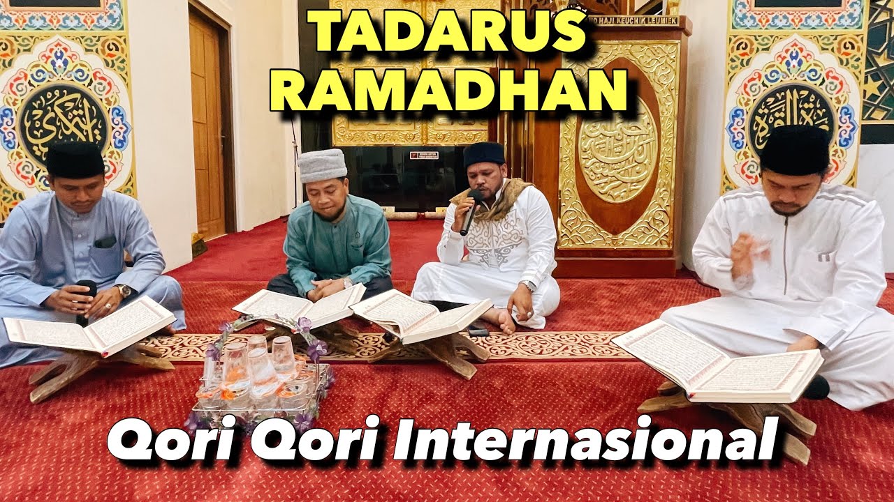Tadarus Malam 1 Ramadhan 1442 Hijriah di Masjid Haji Keuchik Leumiek (12-04-2021)