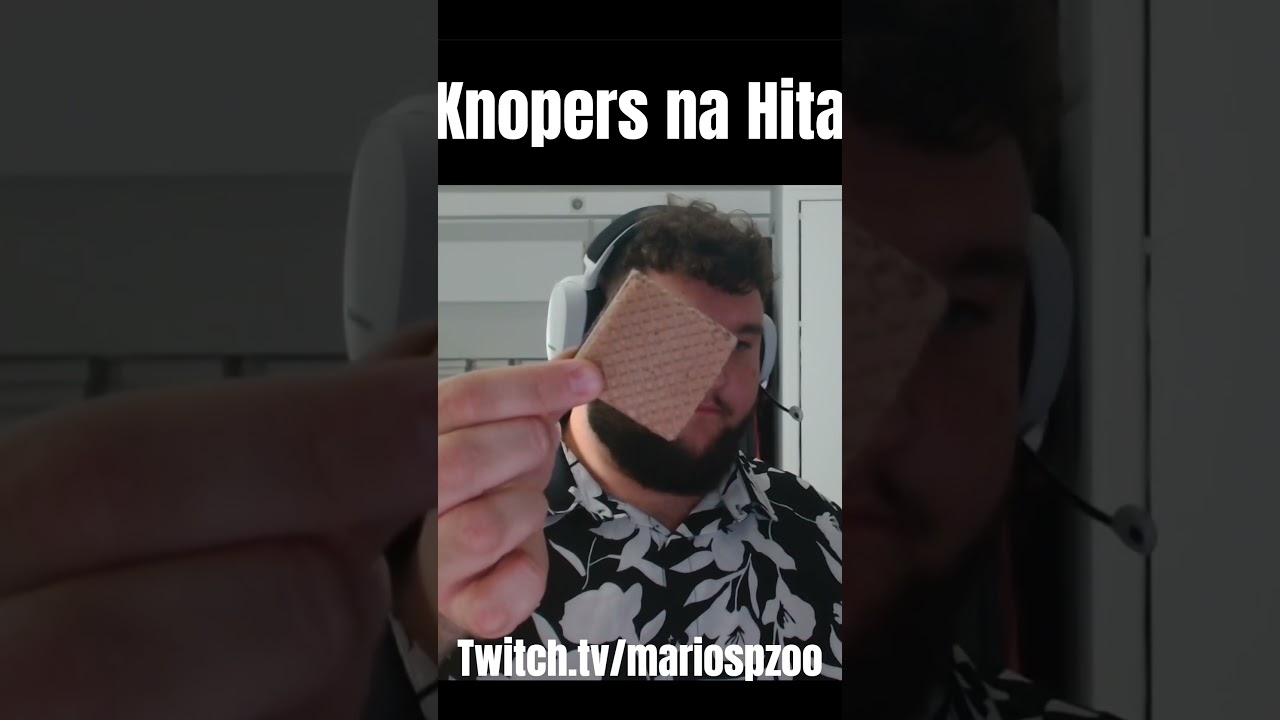 Mario zjada knopersa na hita 🤯🤯🤯