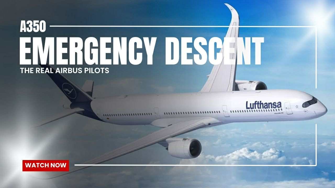 A350 Emergency Descent | Real Airbus Pilot | Inbuilds MSFS