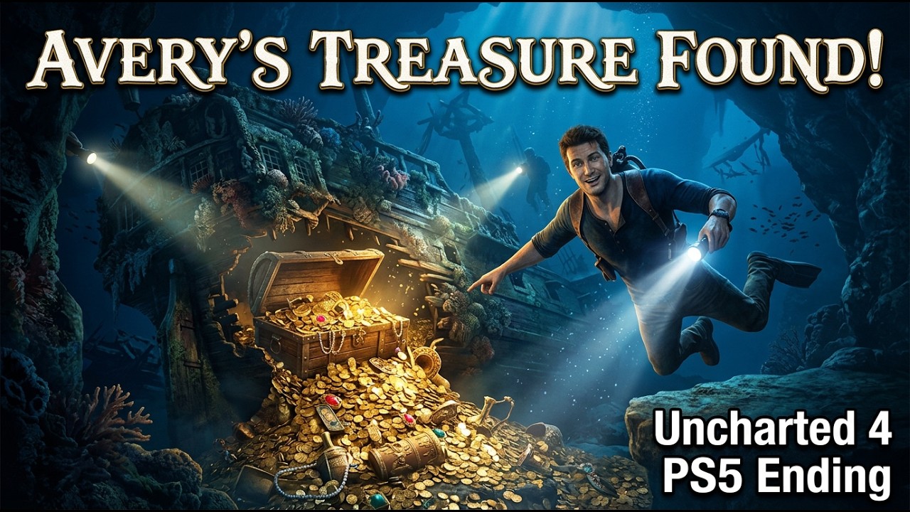 Uncharted 4 Ending PS5: Finding Henry Avery's Treasure