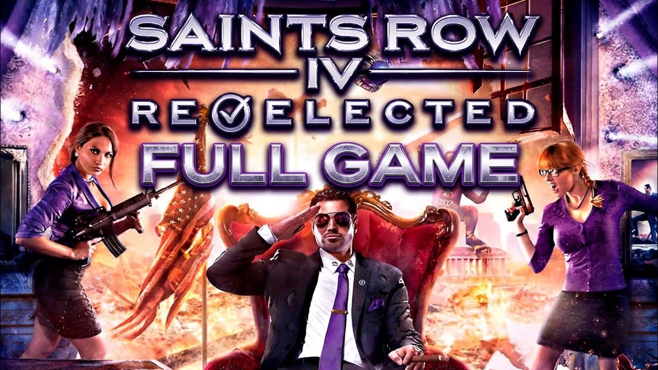 Saints Row 4: Re-Elected | Full Game | No Commentary | PS5 | 4K 60FPS