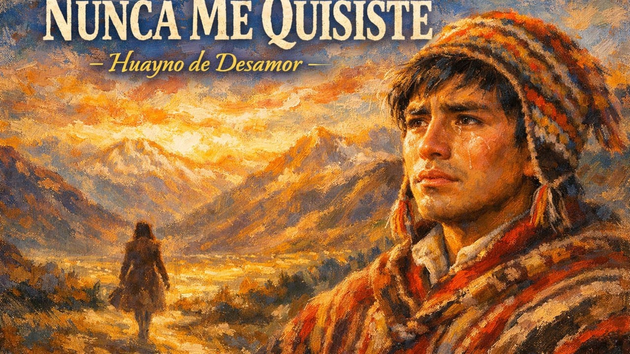 NUNCA ME QUISISTE | Huayno Sentimental de Desamor que Llega al Alma
