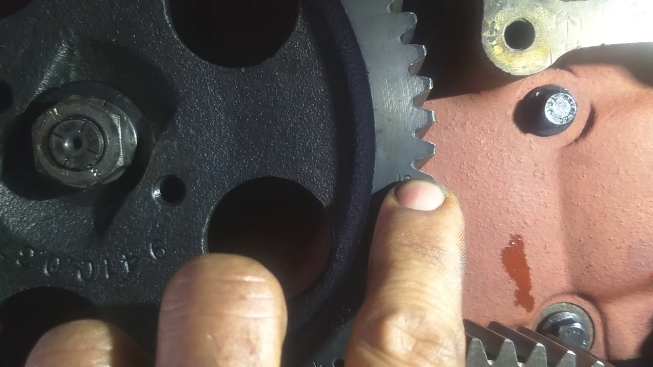 Sincronismo do motor x10 MWM 4 cilindro