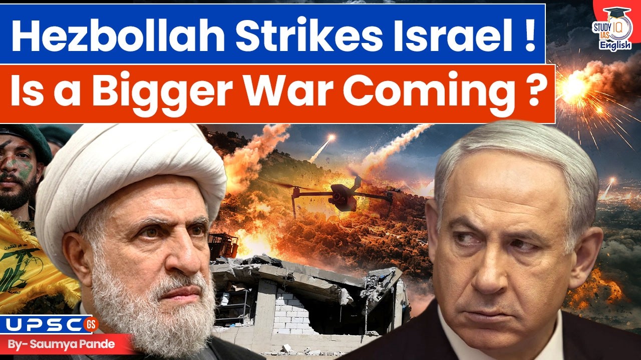 Lebanon Dragged Into the WAR! | Why Did Hezbollah Strike Israel? | By Saumya Pande