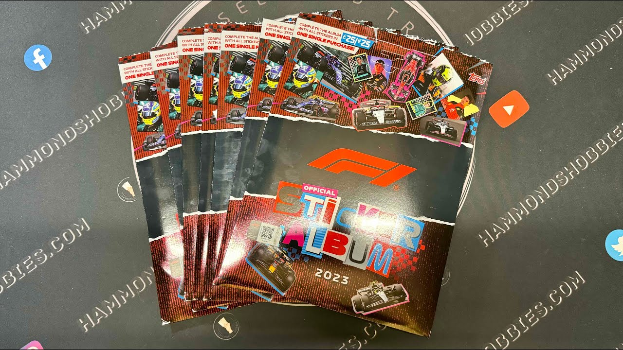 OFFICAL F1 Sticker Album 2023 | Now contains Relics?