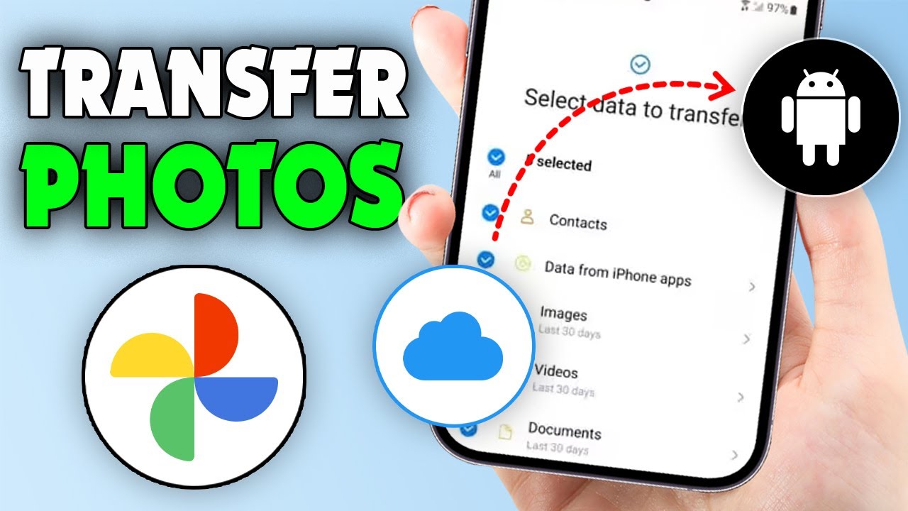 Как перенести фотографии из iCloud на Android