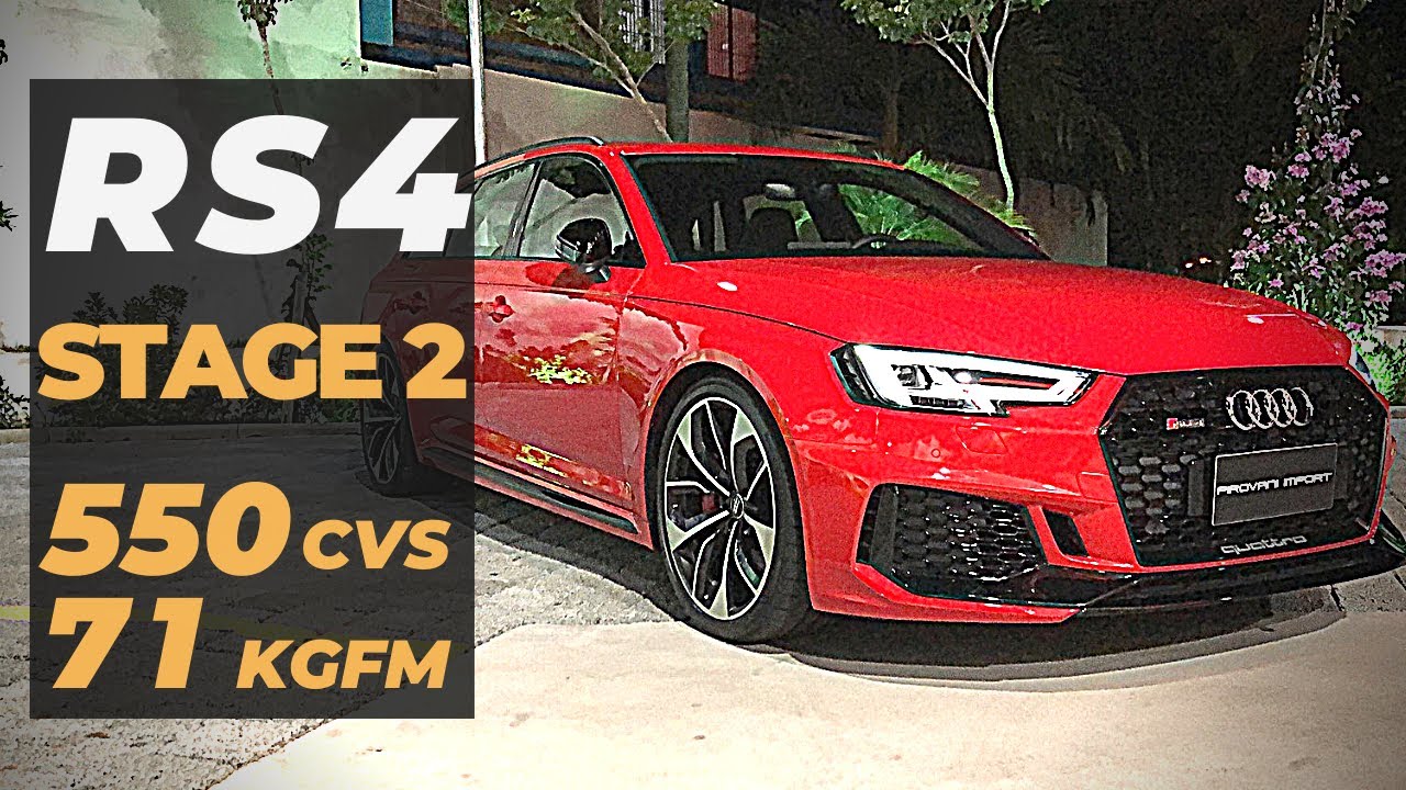 TESTE: AUDI RS4 ESTÁGIO 2 COM 550 CVS PELA PITSTOP & PIROVANI | ApC
