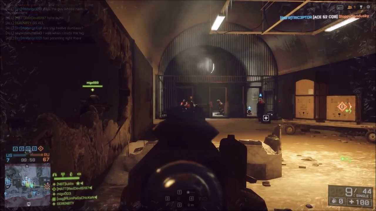 Battlefield 4 - SV98 Iron Sights