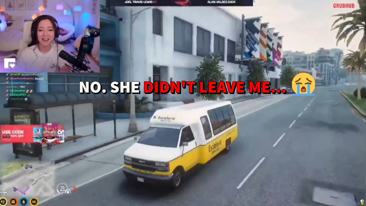 Fuslie Reacts to Lil Bleach Denying that his Momma April Left Him 😭 | Nopixel GTA RP