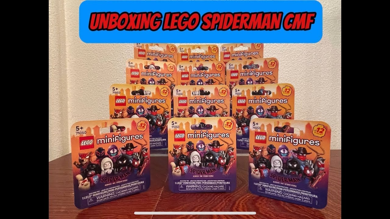 LEGO SPIDER-VERSE CMF UNBOXING #marvel #spiderman #spiderverse #legomarvelsuperheroes #legominifig