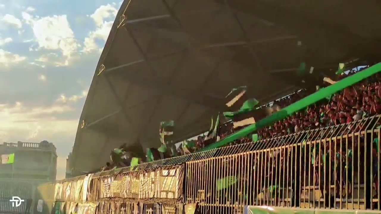 ambiance curva nord Constantine csc vs usmk stade ben abdelmalek green army loca ragazzi 💚 🖤