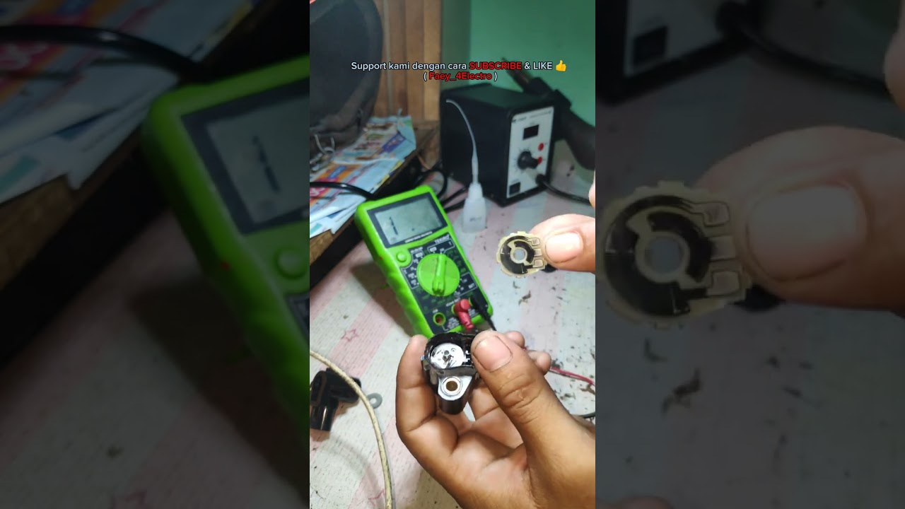 Cara memperbaiki sensor TPS Honda Beat.