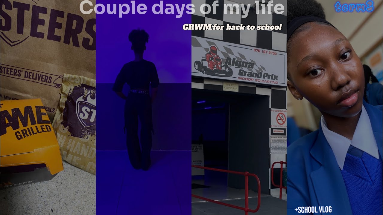 Couple days of my life~outing and school vlog |South Africa YouTuber#outing #schoolvlog #viralvlogs
