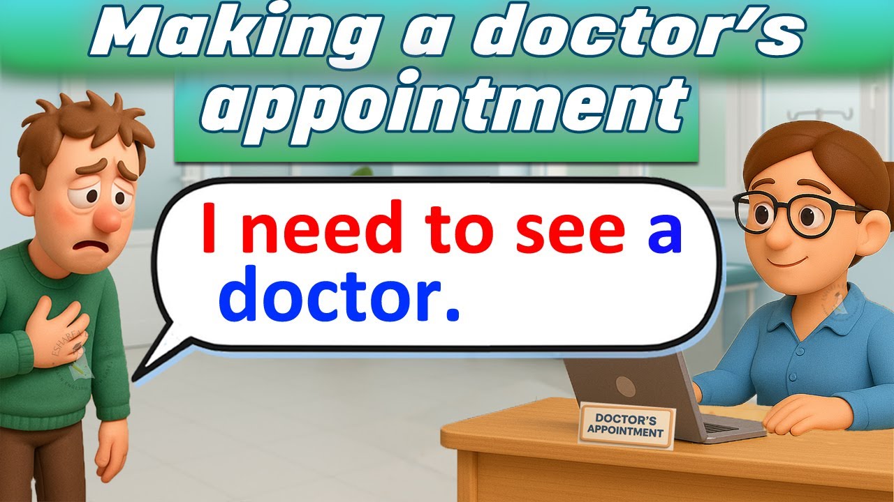 Making a Doctor’s Appointment | English Speaking Practice
