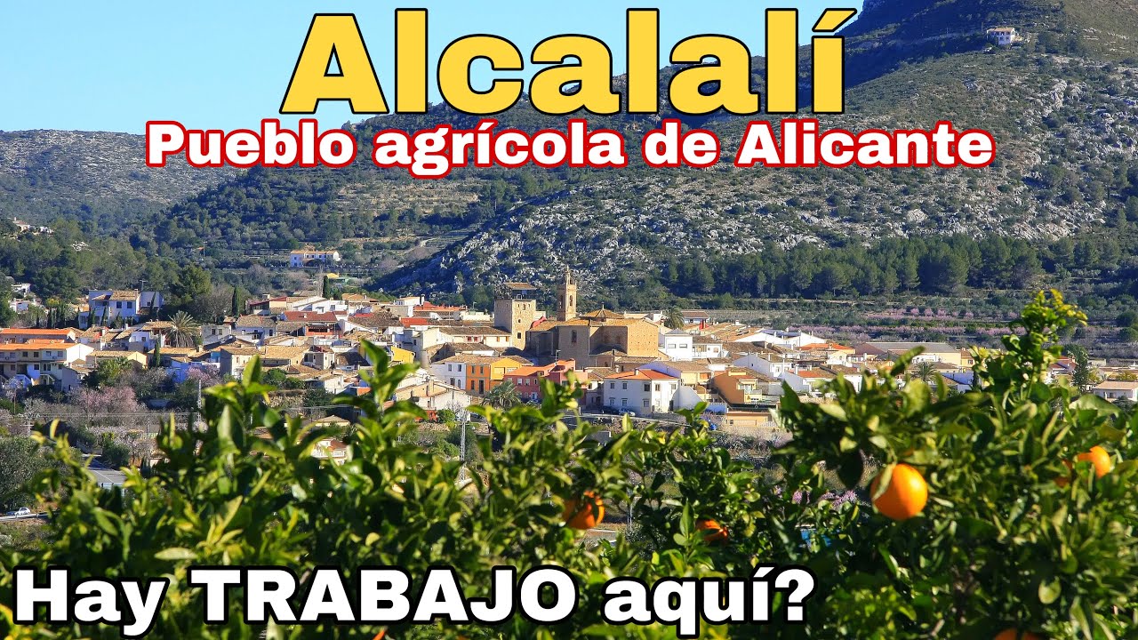 Alcalali - Autentico pueblo agricola de Alicante! #emigrarconana #pueblosdealicante