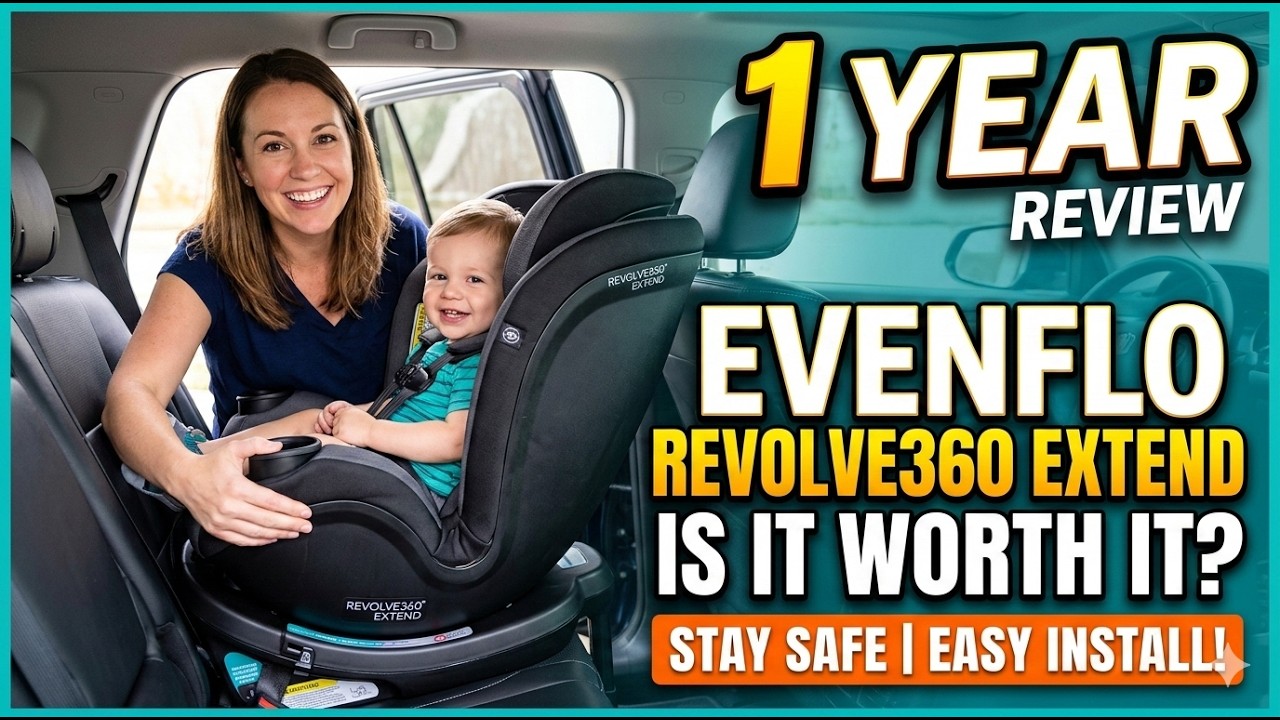Evenflo Revolve360 Extend Review: 1 Year Later + Installation Guide