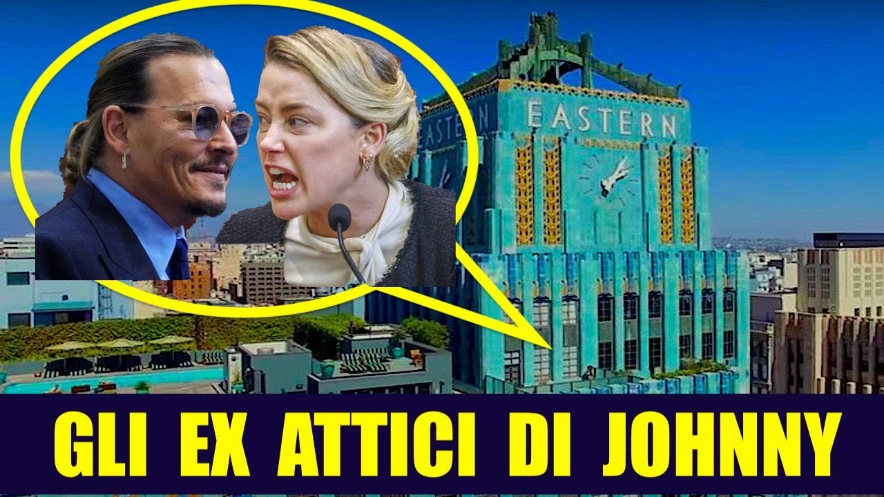 DOVE E COME VIVEVANO AMBER E JOHNNY DEPP A LOS ANGELES.