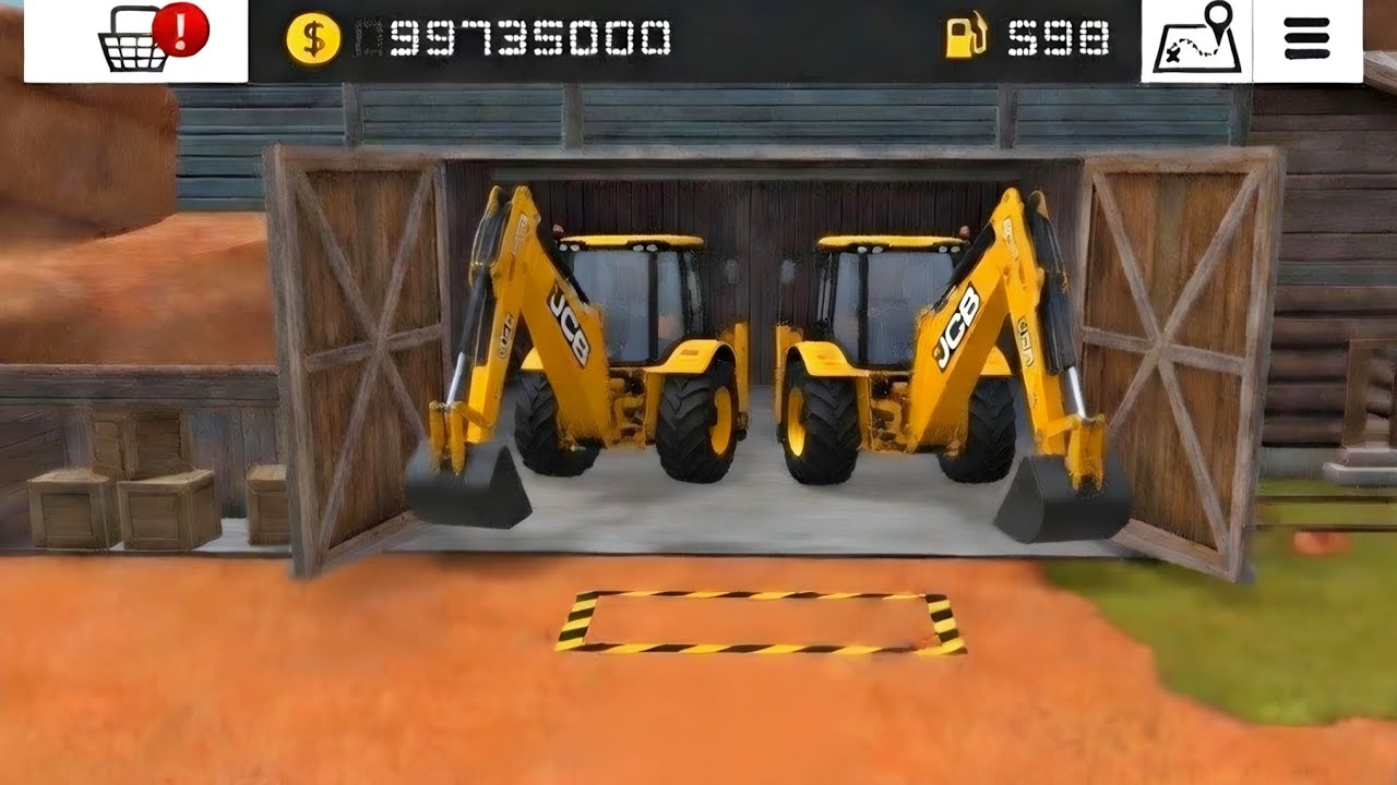 В FS 18 разблокирован новый гараж для экскаватора JCB | Геймплей Farming Simulator 18 | Таймлапс ...