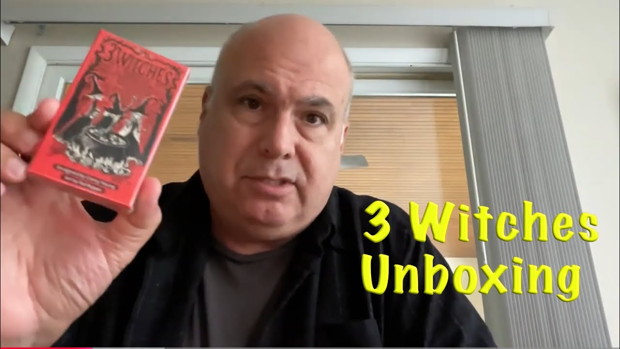 Corey Young opening 3 Witches card game - October 7, 2025