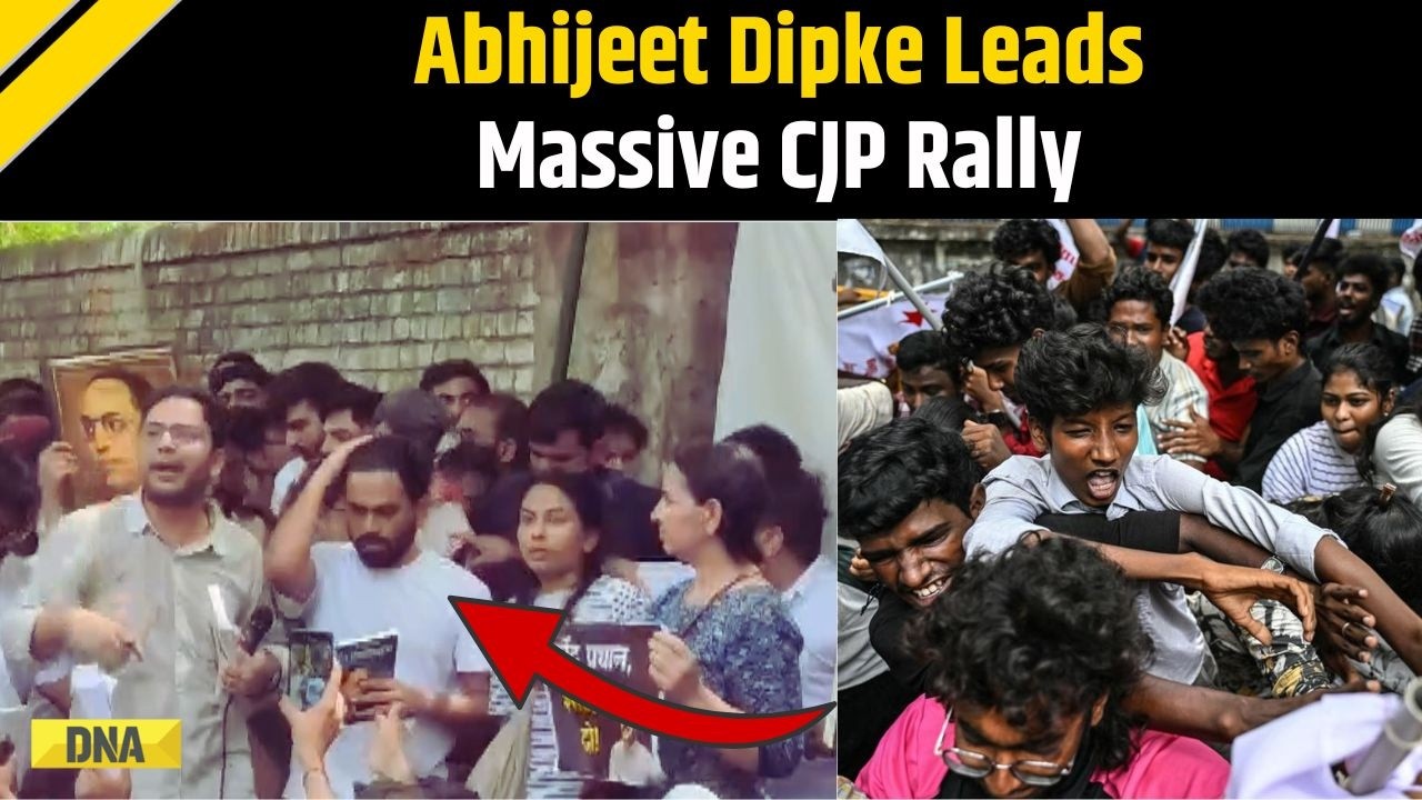 CJP Protest: Cockroach Janta Party Founder Abhijeet Dipke Holds Protest At Jantar Mantar In Delhi