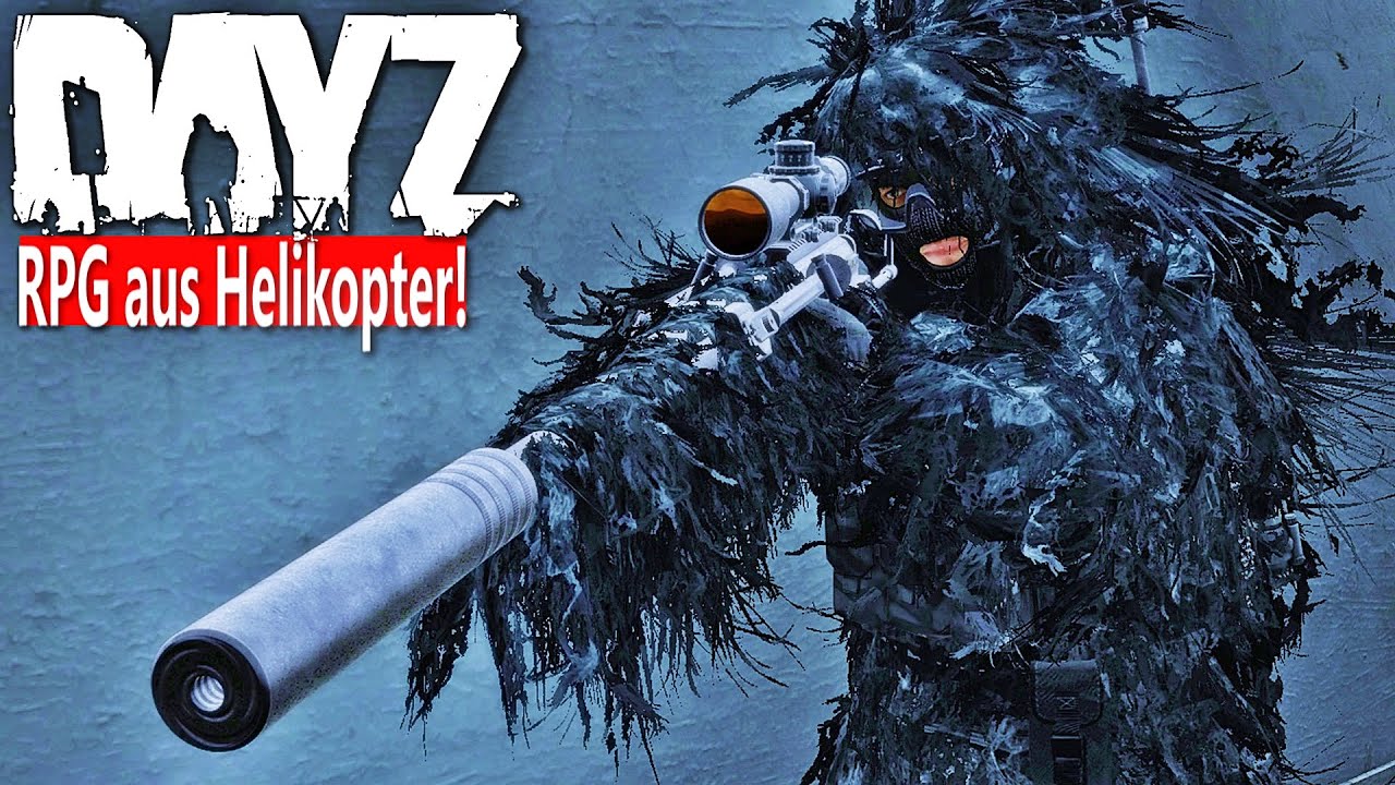 RPG RAKETENBESCHUSS aus HELIKOPTER bei LOOT MISSION! - HELIKOPTER-FLUG führt zum ABSTURZ?! - DAYZ