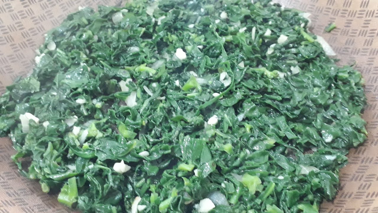 Espinafre refogado / como fazer espinafre refogado