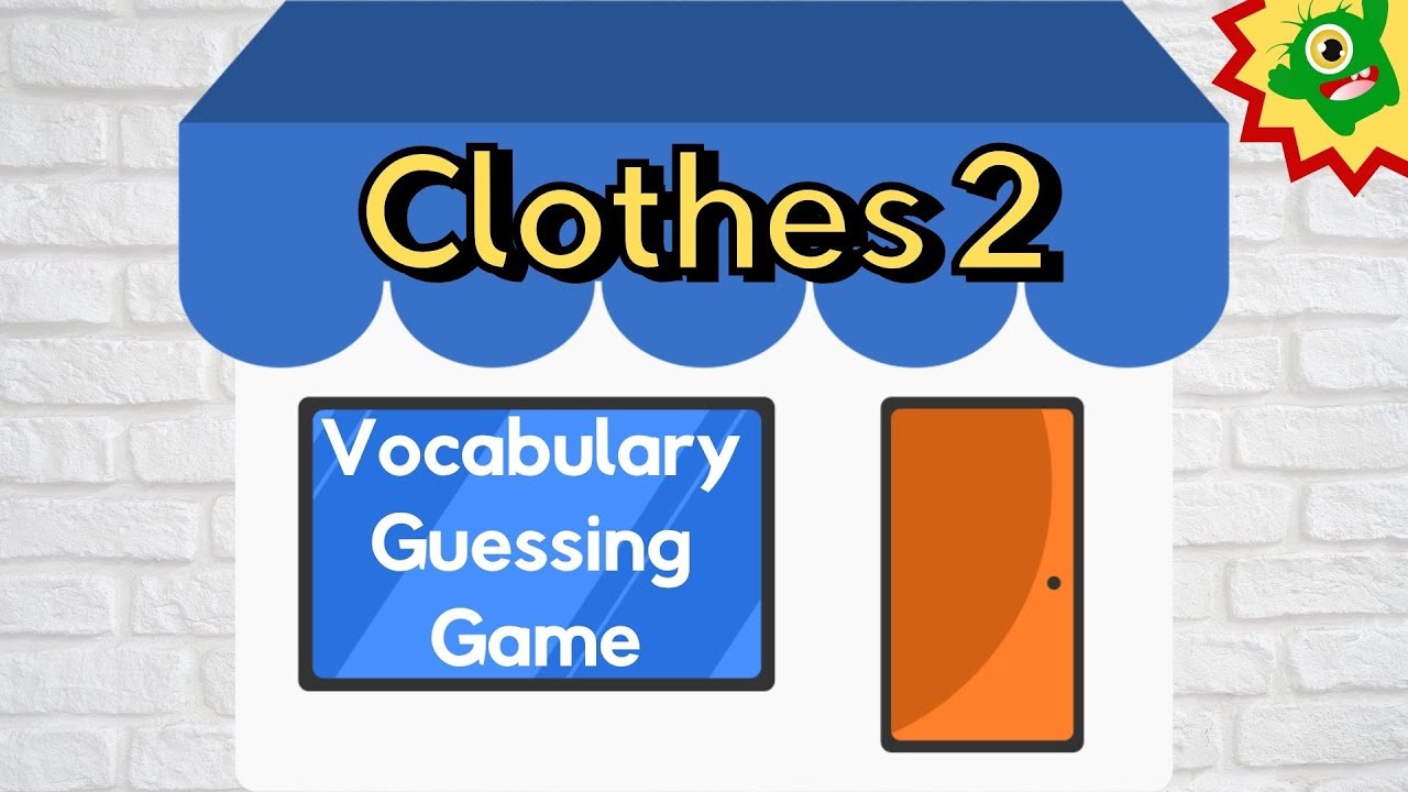 ESL Clothes Vocabulary Game 2 | Fun Guessing Game