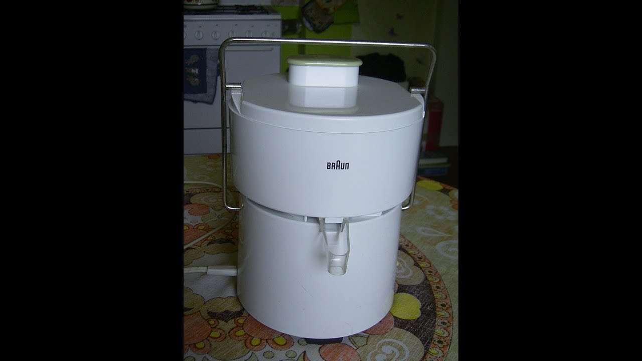 Funktionsprüfung Entsafter Braun MP 32,juicer
