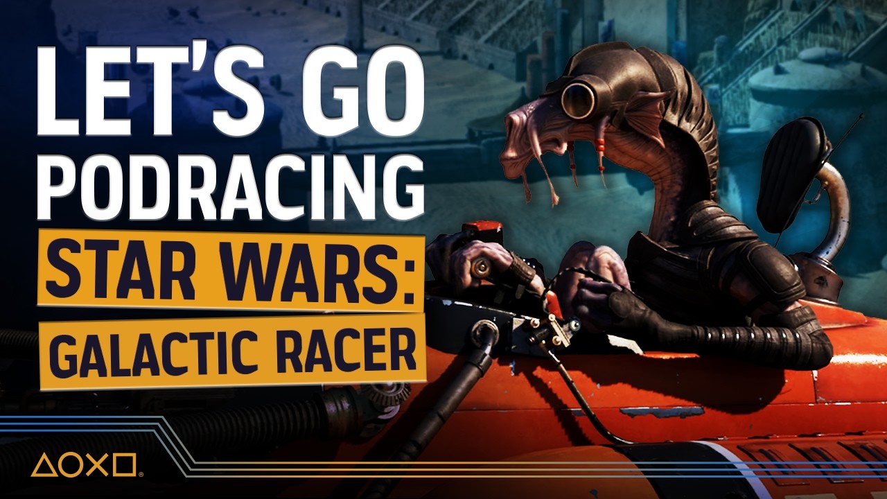 Вот это я понимаю &mdash; гонки на подах: играем в Star Wars: Galactic Racer | Игровой процесс в 4K на ...