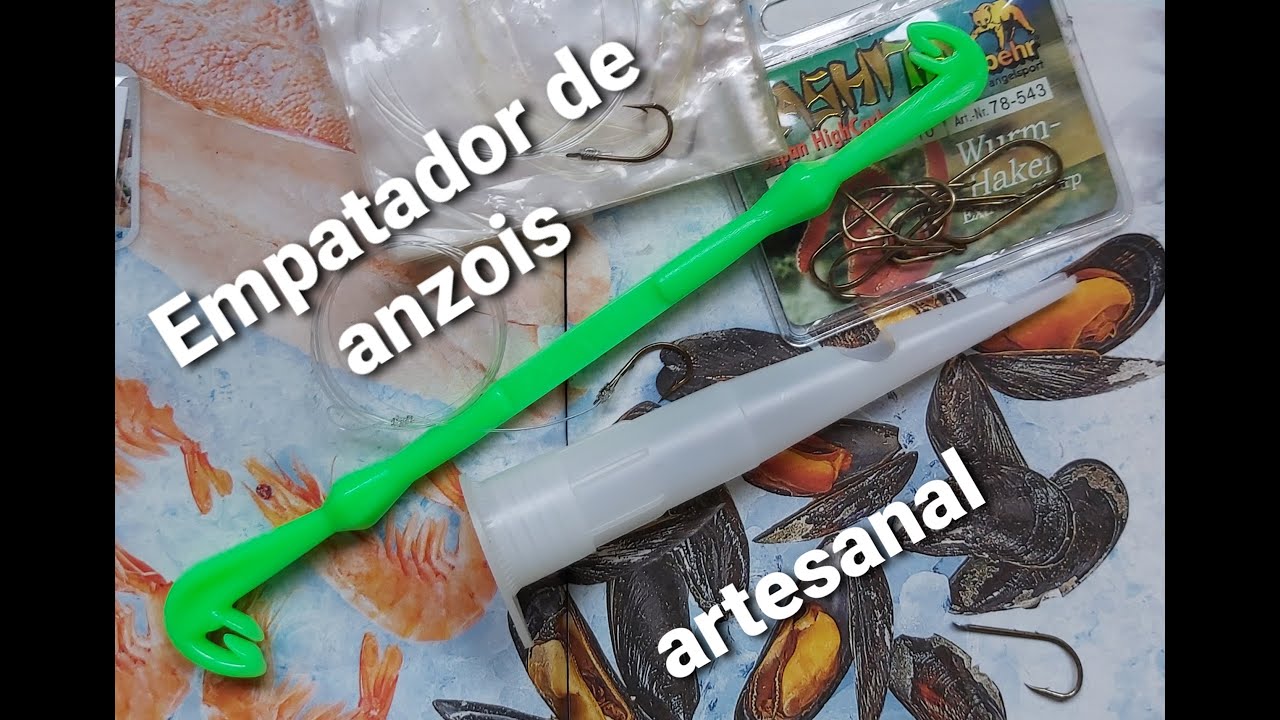 Handmade empatador de anzois/caseiro/artesanal