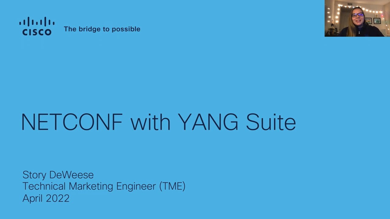 Mastering NETCONF with YANG Suite: Simplified Network Configuration and Automation