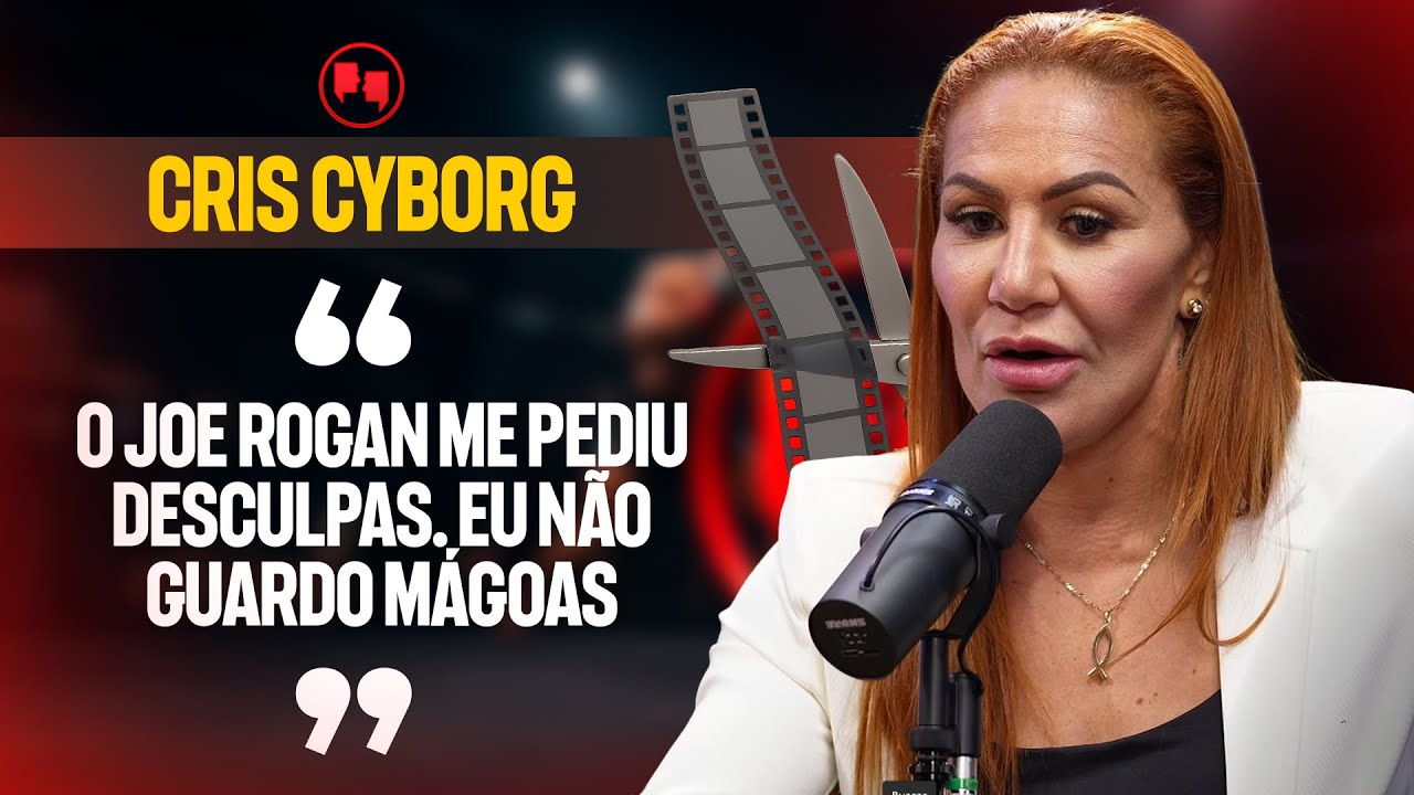 CRIS CYBORG REVELA PEDIDO DE DESCULPAS DE JOE ROGAN - CORTES DO PODCAST DIRETO DE VEGAS