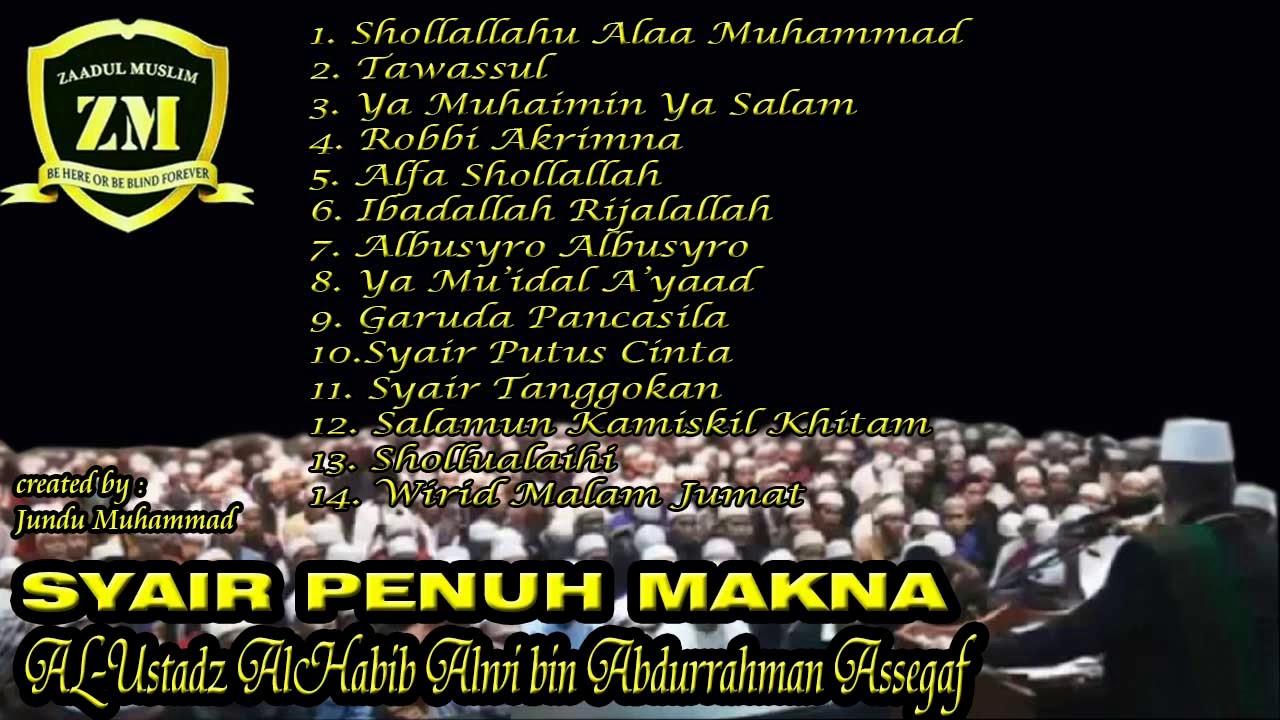 SPESIAL Kumpulan Sholawat Zaadul Muslim - Full Album (AL-USTADZ) - The Best Quality