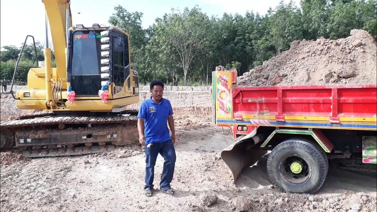 ทีมงานเรืองแสงมาเยือนทีมงานบุญรอด!!งานนี้ให้หัวหน้าจร๊ยขึ้นขับเจ้าPC130เองเลย..อย่าโหดนะ