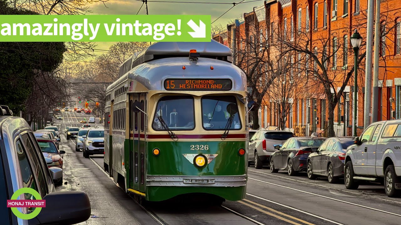 Philadelphia's Incredible Historic Trolley Line