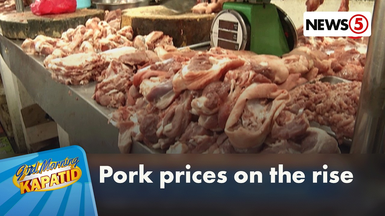 Presyo ng karneng baboy, tumaas na sa ilang pamilihan | Gud Morning Kapatid