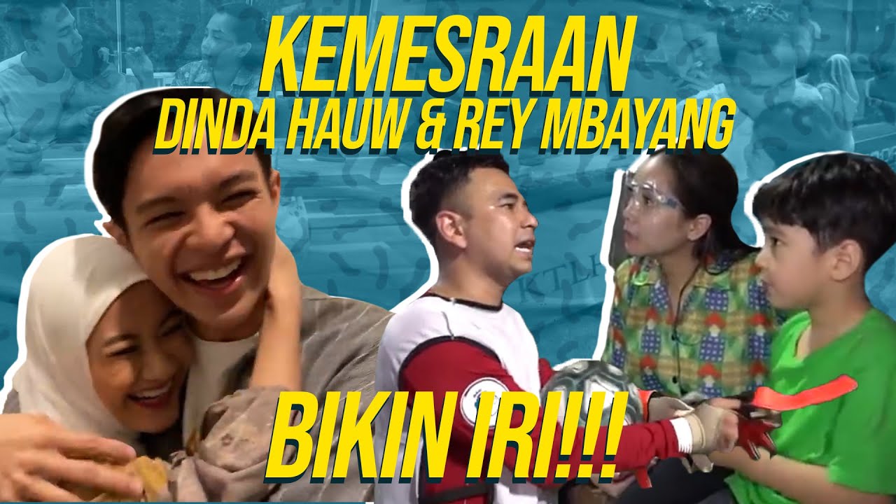 GAK MAU KALAH SAMA PASANGAN MUDA ZAMAN NOW, MAMA GIGI & RAFATHAR JADI SUPORTER PAPA RAFFI MAIN BOLA